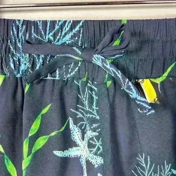 ARITZIA SUNDAY BEST Workout Lounge Athletic Fish Ocean 2" Shorts Size XXS - Picture 4 of 8